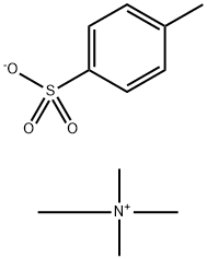 TETRAMETHYLAMMONIUM P-TOLUENESULFONATE Struktur