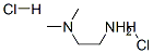 N,N-dimethylethylenediamine dihydrochloride Struktur