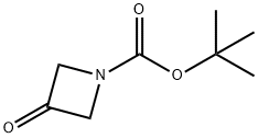 1-Boc-3-azetidinone Struktur