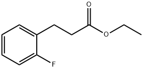 3-(2-FLUORO-PHENYL)-PROPIONIC ACID ETHYL ESTER Struktur