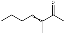 3-METHYL-3-HEPTEN-2-ONE Struktur