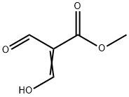 2-Formyl-3-hydroxyacrylic acid methyl ester Struktur