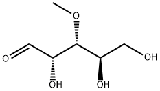 Arabinose, 3-O-methyl- Struktur