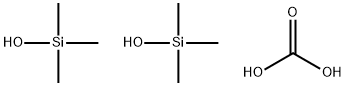 Carbonic acid bis(trimethylsilyl) ester Struktur