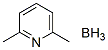 2,6-dimethylpyridine--borane  Struktur