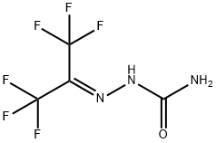 1,1,1,3,3,3-Hexafluoro-2-propanone semicarbazone Structure