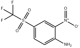 2-硝基-4-(三氟甲基磺酰)苯胺, 400-23-7, 結(jié)構(gòu)式