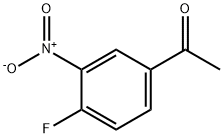 4'-Fluoro-3'-nitroacetophenone Structure