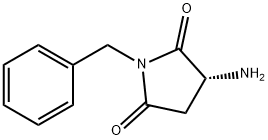 (R)-1-BENZYL-3-AMINOPYRROLE-2,5-DIONE Struktur