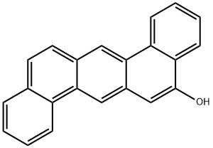 Dibenz[a,h]anthracen-5-ol Struktur