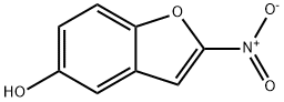 2-nitro-5-hydroxybenzofuran Struktur