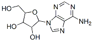 2-(6-aminopurin-9-yl)-5-(hydroxymethyl)oxolane-3,4-diol Struktur