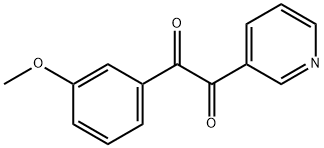 1-(3-METHOXYPHENYL)-2-(PYRIDIN-3-YL)ETHANE-1,2-DIONE Struktur