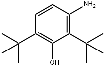 3-Amino-2,6-bis(tert-butyl)phenol Struktur