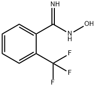 2-(TRIFLUOROMETHYL)BENZAMIDOXIME Struktur