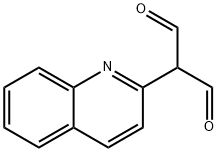 2-(2-QUINOLYL)MALONDIALDEHYDE Struktur