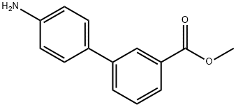 4'-AMINO-BIPHENYL-3-CARBOXYLIC ACID METHYL ESTER Struktur