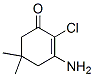 2-Cyclohexen-1-one,  3-amino-2-chloro-5,5-dimethyl- Struktur