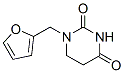 1-(2-furylmethyl)-1,3-diazinane-2,4-dione Struktur