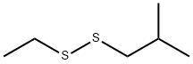 Ethylisobutyl persulfide Struktur