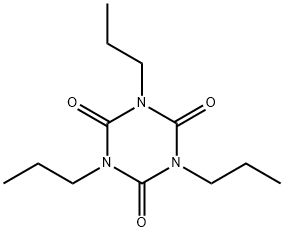 1,3,5-tripropyl-1,3,5-triazine-2,4,6(1H,3H,5H)-trione Struktur