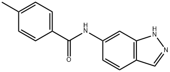 Benzamide, N-1H-indazol-6-yl-4-methyl- (9CI) Struktur