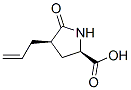 D-Proline, 5-oxo-4-(2-propenyl)-, (4R)- (9CI) Struktur