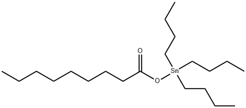 (Nonanoyloxy)tributylstannane Struktur