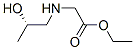 Glycine, N-[(2S)-2-hydroxypropyl]-, ethyl ester (9CI) Struktur