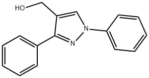 (1,3-DIPHENYL-1H-PYRAZOL-4-YL)-METHANOL Struktur