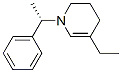 Pyridine, 5-ethyl-1,2,3,4-tetrahydro-1-[(1S)-1-phenylethyl]- (9CI) Struktur