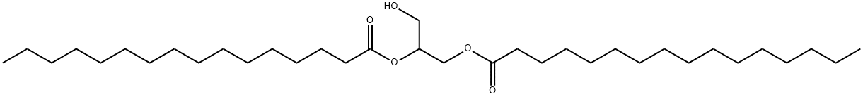 1,2-DIPALMITOYL-RAC-GLYCEROL Structure