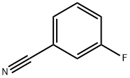 3-Fluorobenzonitrile Struktur