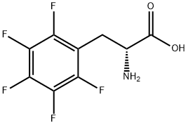 (R)-2-Amino-3-(perfluorophenyl)propanoic acid Struktur