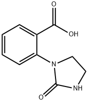 2-(2-oxoimidazolidin-1-yl)benzoic acid Struktur