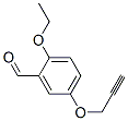 Benzaldehyde, 2-ethoxy-5-(2-propynyloxy)- (9CI) Struktur