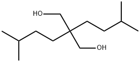 2,2-DIISOAMYL-1,3-PROPANEDIOL Struktur