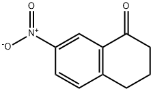 7-Nitro-1-tetralone Struktur