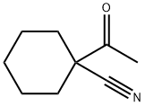 Cyclohexanecarbonitrile, 1-acetyl- (9CI) Struktur