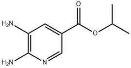 3-Pyridinecarboxylicacid,5,6-diamino-,1-methylethylester(9CI)|5,6-二氨基煙酸異丙酯