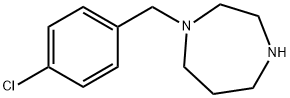 1-(4-CHLOROBENZYL)-1,4-DIAZEPANE Struktur