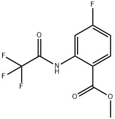 Methyl 4-Fluoro-2-(trifluoroacetaMido)benzoate Struktur