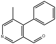 5-Methyl-4-phenylpyridine-3-carboxaldehyde Struktur