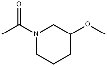 Piperidine, 1-acetyl-3-methoxy- (7CI,8CI) Struktur