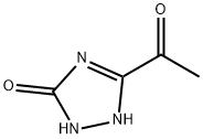 3H-1,2,4-Triazol-3-one, 5-acetyl-1,2-dihydro- (9CI) Struktur