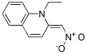 Quinoline, 1-ethyl-1,2-dihydro-2-(nitromethylene)- (9CI) Struktur