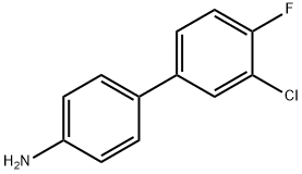 4-(3-Chloro-4-fluorophenyl)aniline Struktur