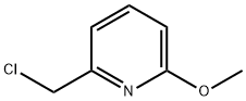 2-(CHLOROMETHYL)-6-METHOXYPYRIDINE Struktur