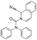 1-Cyano-1,2-dihydro-N,N-diphenyl-2-isoquinolinecarboxamide Struktur