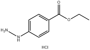 4-HYDRAZINO-BENZOIC ACID ETHYL ESTER HCL Struktur